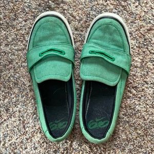 Green Nike Slip On Shoes